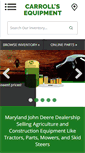 Mobile Screenshot of carrollsequipment.com